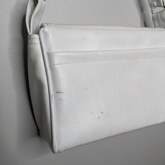 Vintage The Original Florida Keys Handbag white shoulder bag - Picture 8 of 12